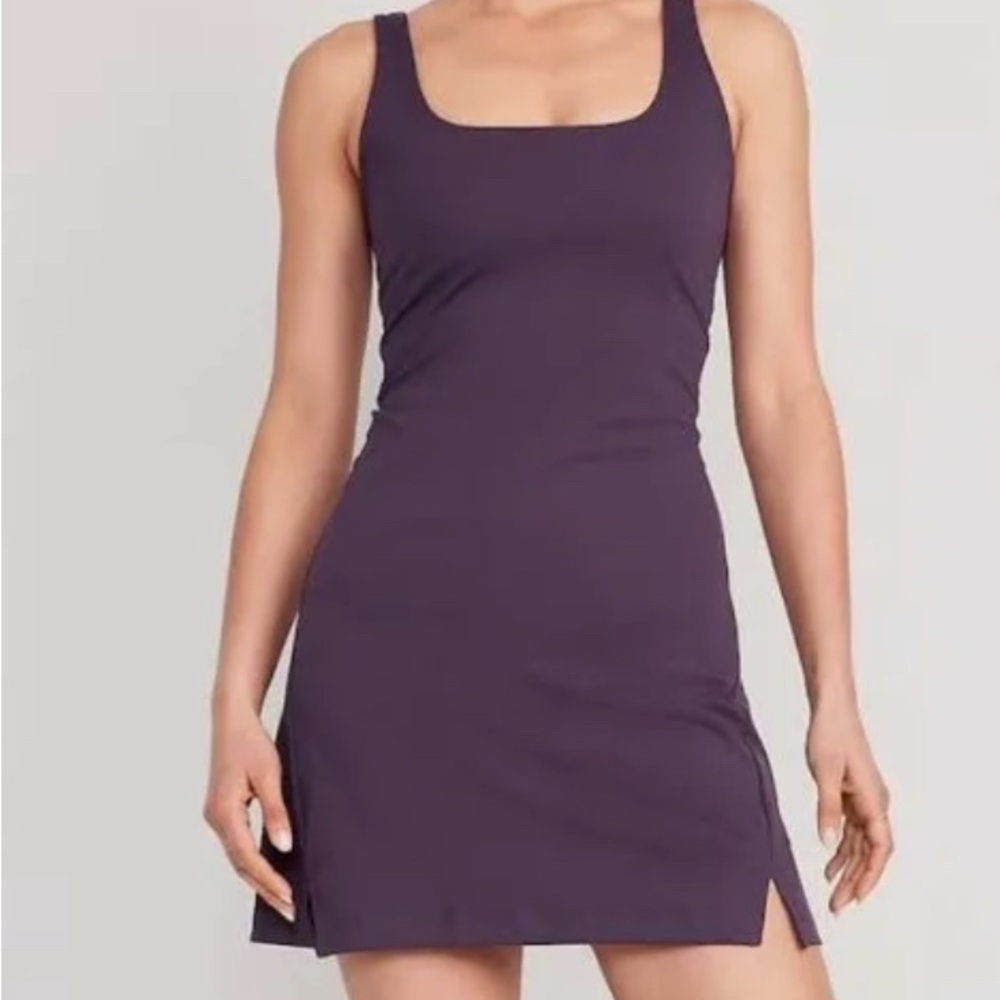 Old Navy PowerSoft Square-neck Exercise Dress